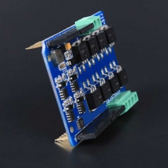 Dual channel H-Bridge motor shield